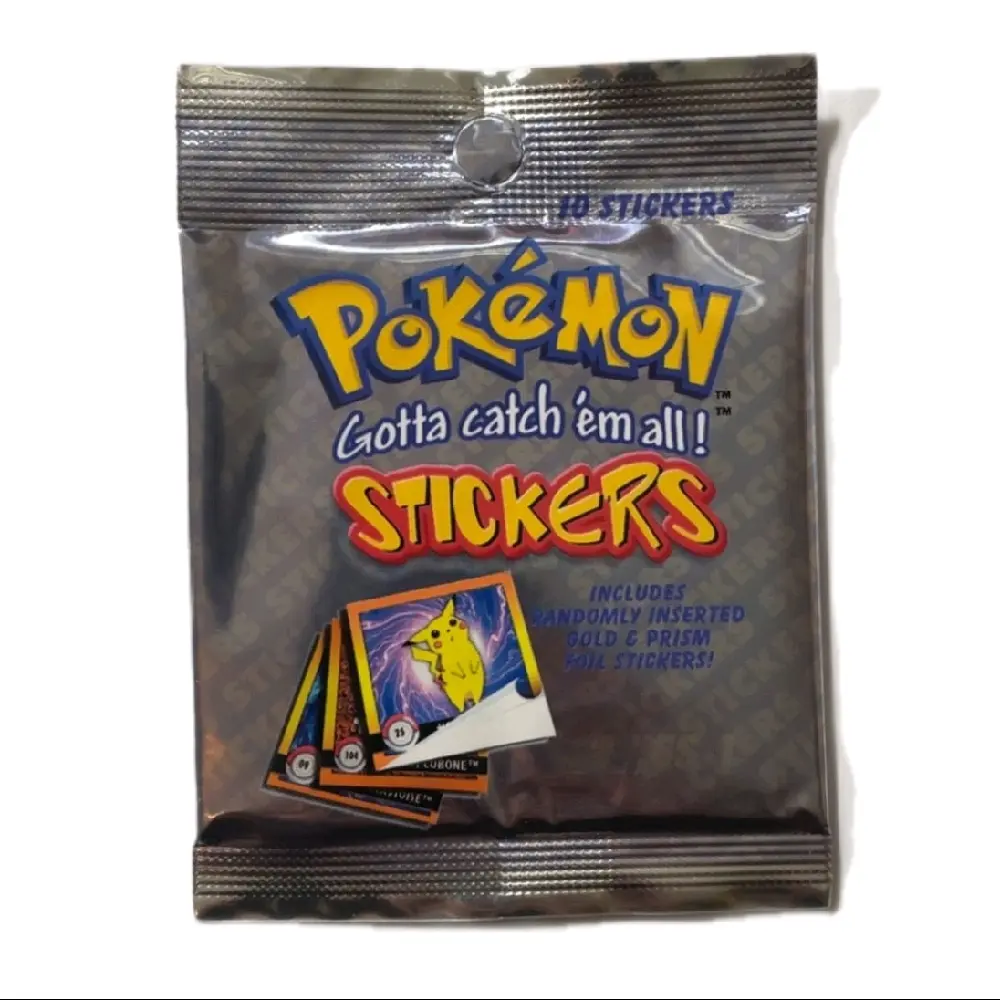 Artbox Pokémon Stickers Series 1 Edition Booster Pack Sealed Trading Card Trading Card Pack