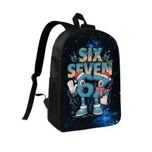 SIX SEVEN,Classic  Backpack, Durable, Water-Resistant Backpack with Adjustable Shoulder Straps, Black，Student backpack
