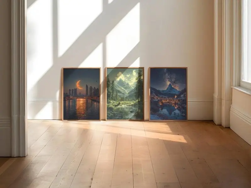 Set of 3 Posters | SJM Universe inspired | ACOTAR |   Wall Art | Sarah J Maas