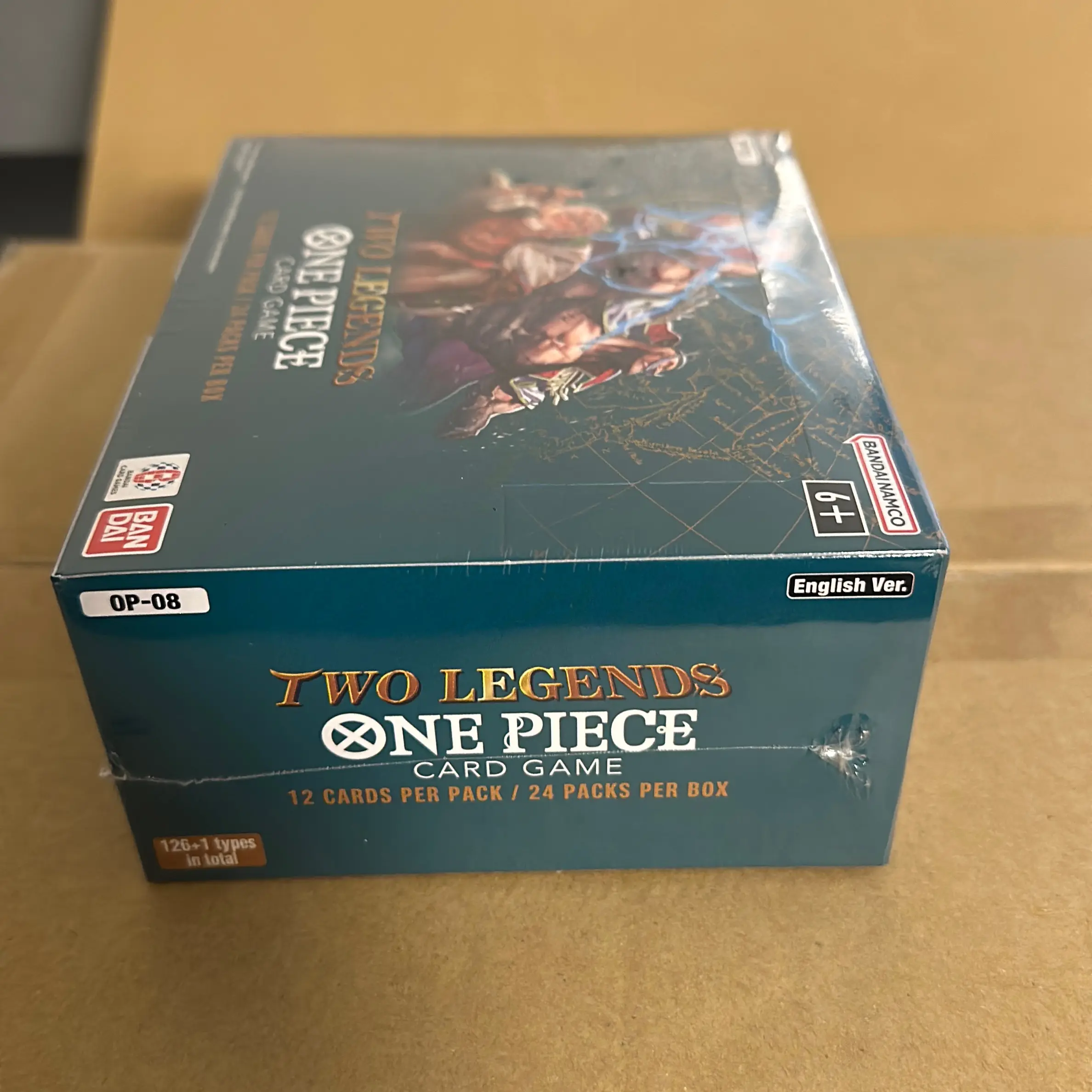 op08 booster box english One Piece OP-08 08 Two Legends Japanese original edition as a single pack Suitable for Collectors One Piece Two Legends OP-08