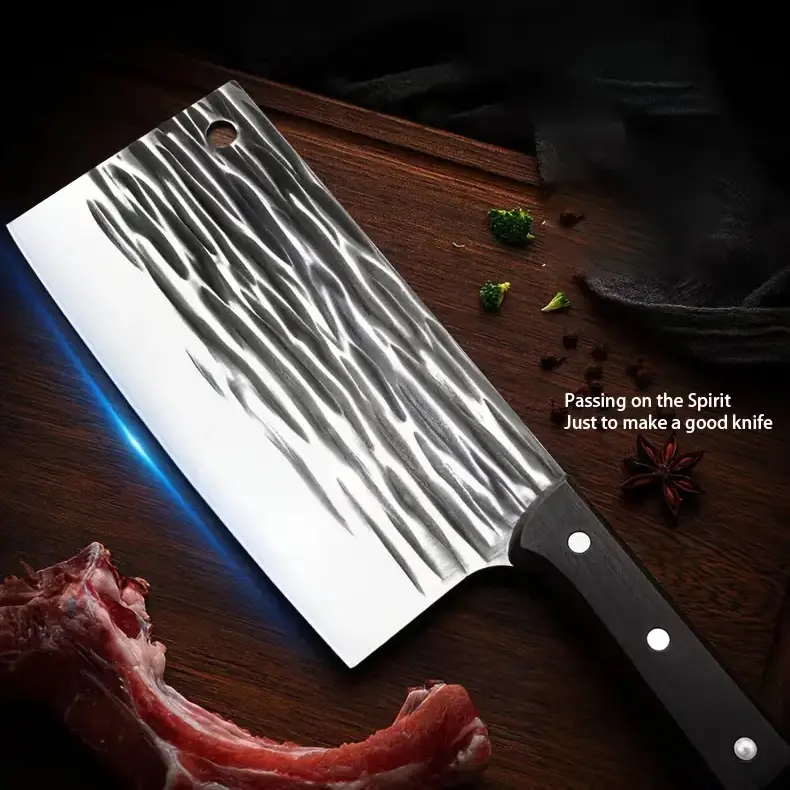 Japanese Multifunction Butcher Knives 1PCS ProfessionalBBQ Cutter Chef Knives for Meat, Fish & VegetablesStainless Steel