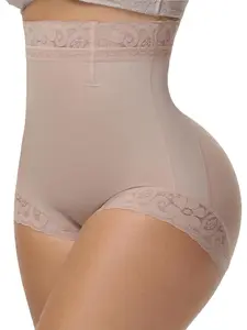 1 Count High Stretch Body Shaper Panties, Fajas, Body Shaping Underwear, Waist Trainer For Women, High Waist Shapewear Panty, Butt Lifting And Tummy Control Shaper Shorts, Shapewear Briefs, Suitable For Daily Wear Or Training, Black Friday