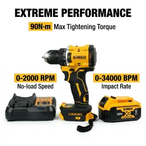 Dewalt Dcf805 Compact Brushless Impact Drill Powered By Lithium Battery Designed For Precision Fastening In Construction And Home Improvement