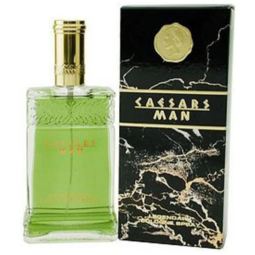 Caesars MAN Men's Cologne Spray, 4.0 fl oz, Aromatic Citrusy Fragrance with Bergamot Blend & Citrus Mix, Fresh Scent, Oakmoss Base, New in Box, Masculine Men's Fragrance