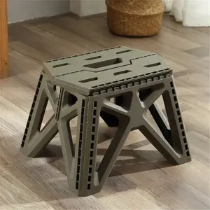 Portable Folding Stool, High Load-Bearing Outdoor Small Stool, Durable Office Chair, Fishing Stool, Beach Stool, Camping Stool