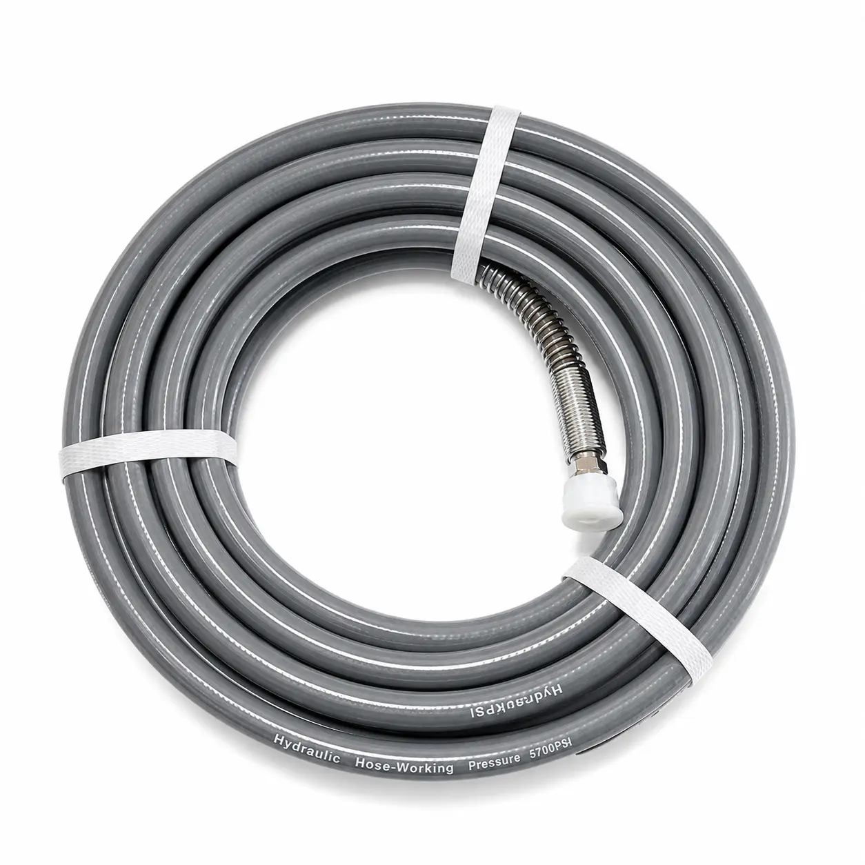 1/4 Inch x 50 Ft Airless Paint Sprayer Hose 3300 PSI High Pressure Flexible Replacement Hose for Most Airless Paint Sprayers and Spray Guns