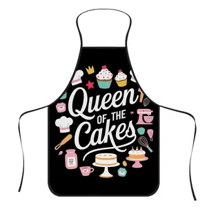 Cake Queen Apron, Cake Queen Chef Apron, Unisex Cooking Apron, Ideal Gift for Mother's Day and Father's Day