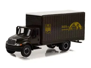 2013 International Durastar Box Van - United Parcel Service UPS (H.D. Trucks Series 24) Diecast 1:64 Scale Model - Greenlight 33240B