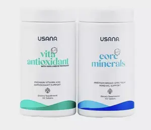 USANA CellSentials Core Minerals & Vita Antioxidant with InCelligence Technology - 112 Tablets - 28 Day Supply for Total Body Health Support