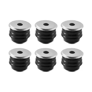 VEVOR Body Mount Bushing Kit Compatible with 2008-2016 F250 F350 Super Duty 60 PCS