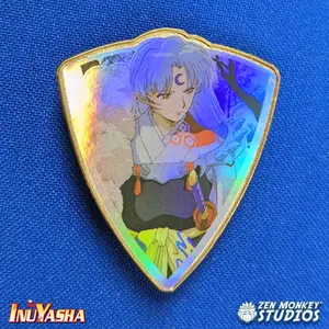 Sesshomaru - Foil Shield Series - Inuyasha Pin Zen Monkey Studios