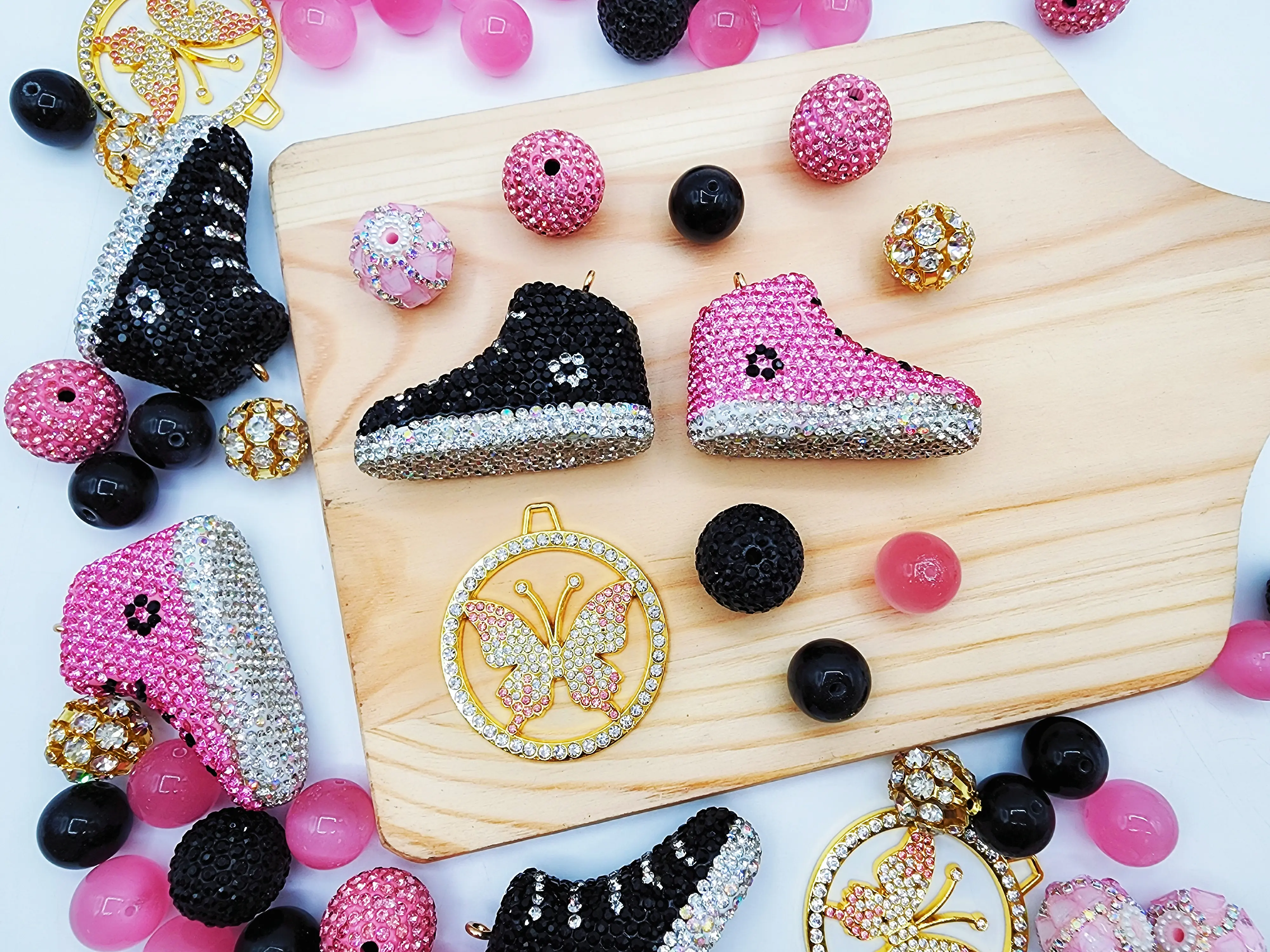 [US Shop Exclusive] Luxury Max - Elegant & Sparkling Charms for DIY Jewelry & Accessories Diy Bead Art Diy Handmade Beads