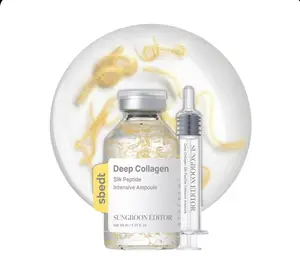 Deep Collagen Silk Peptide Ampoule Hydrating Facial Serum 40ml Korean Skin Care