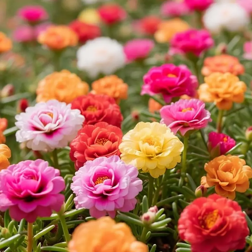 Moss Rose Seeds 800 Bulk Annual Perennial Flower Seeds for Planting  Outdoors Non GMO Mixed Colors Large Blooms Attract Pollinators Easy to Grow  All Seasons - TikTok Shop