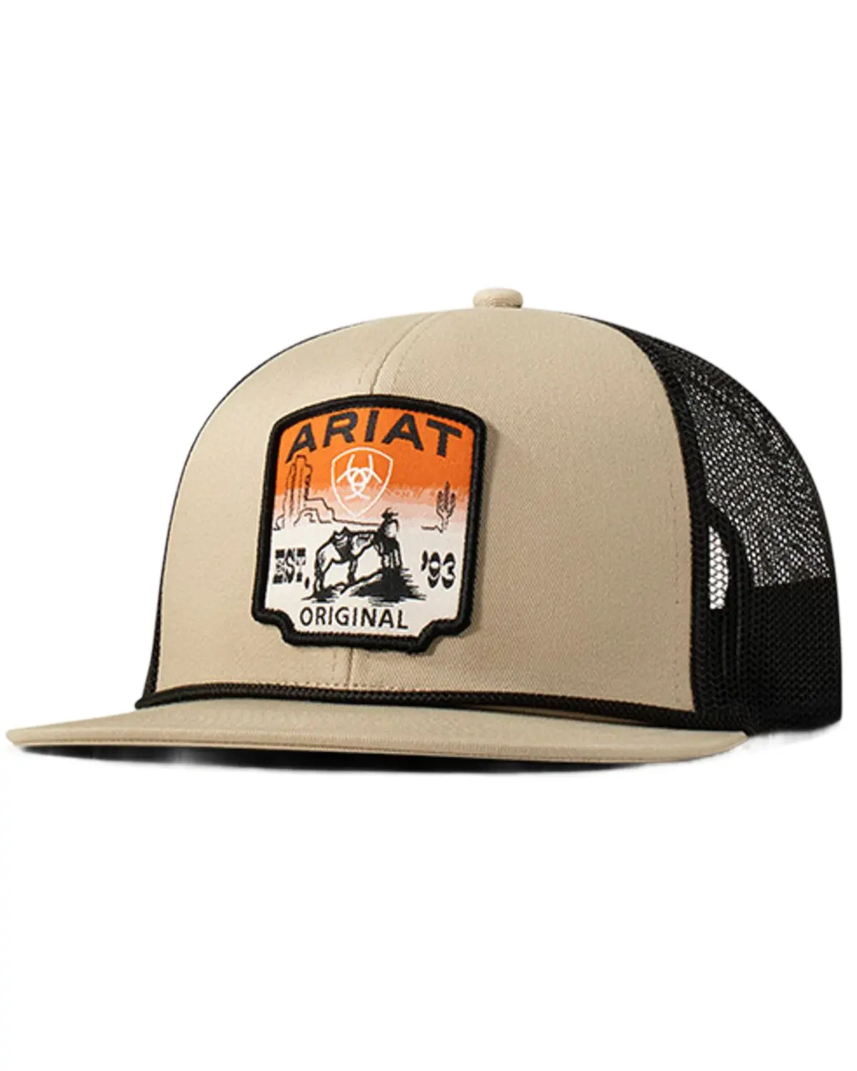 Ariat Men's Men'S Desert Scene Patch Ball Cap - A3000914146