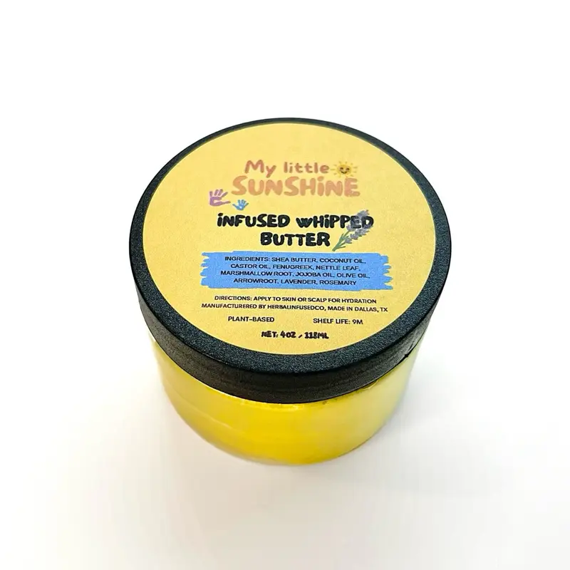 Infused whipped butter