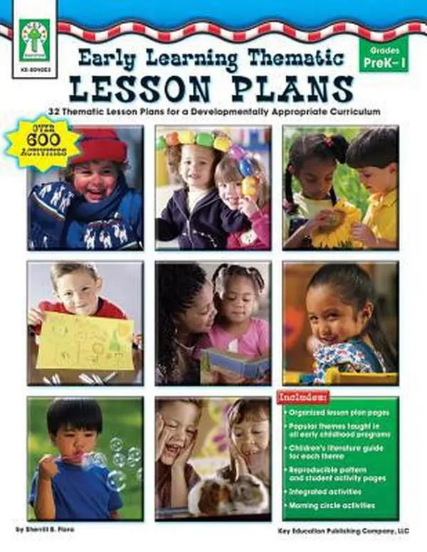 USED Book - Early Learning Thematic Lesson Plans, Grades PK - 1 by Sherrill B. Flora M.S. (Paperback) - english