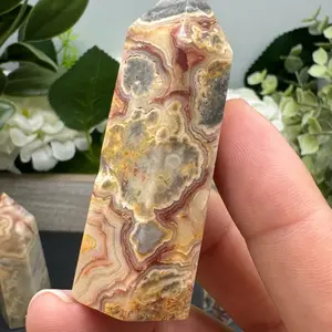 Crazy Lace Agate Towers from Urban Rutile