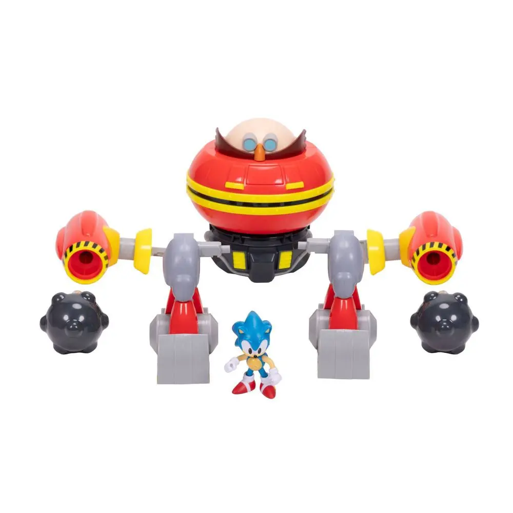 Sonic the Hedgehog 2.5" Hammer Egg Robot Battleset with Figure Sonic the Hedgehog 2.5" Hammer Egg Robot Battleset with Figure