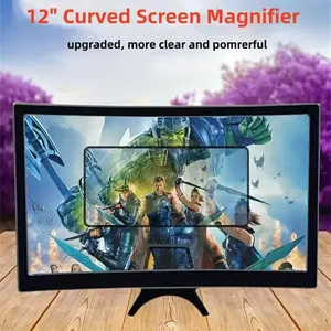 Mobile Phone Screen Magnifier 3D HD Magnifier 12 Inch Large Screen