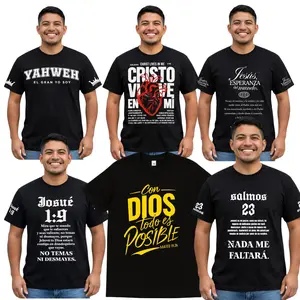 Christian Bible Verse T-Shirt | Front Vinyl Print | Unisex Cotton Crew Neck | Black & White | Sizes S–XXL