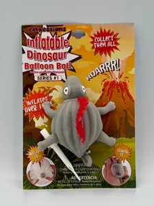 Dino Balloon Ball Squishy Air-Filled Dinosaur Toy for Kids Ages 3-8 Soft Safe Sensory Play Indoor Outdoor Fun