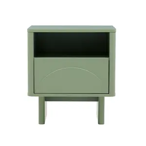 Ella 20' Nightstand in Sage Green (1-Drawer)