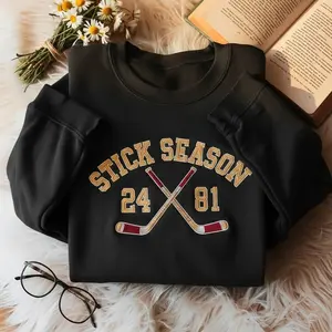 EMBROIDERED Stick Season Hockey Sweatshirt, Heated Movie Rivalry Shirt, Hockey Romance LGBT Fan Shirt, Hudson Williams Connor Storrie Shirt