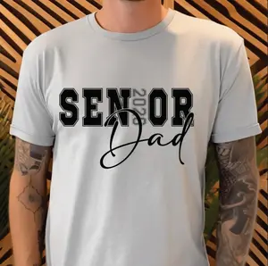 Senior Dad 2026 T-Shirt for Men - Comfortable Casual Wear - Perfect for Father's Day Gifts