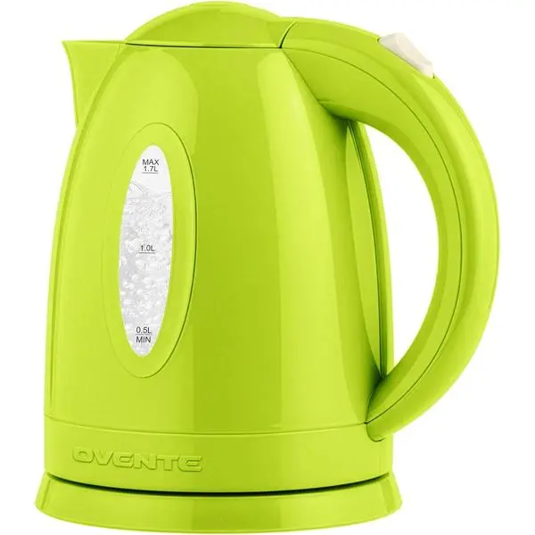 OVENTE 1.7L Electric Tea Kettle, 1100W BPA-Free Water Boiler, Green KP72G