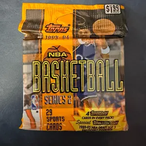 1993-94 Topps Series 2 Jumbo Basketball Card Pack