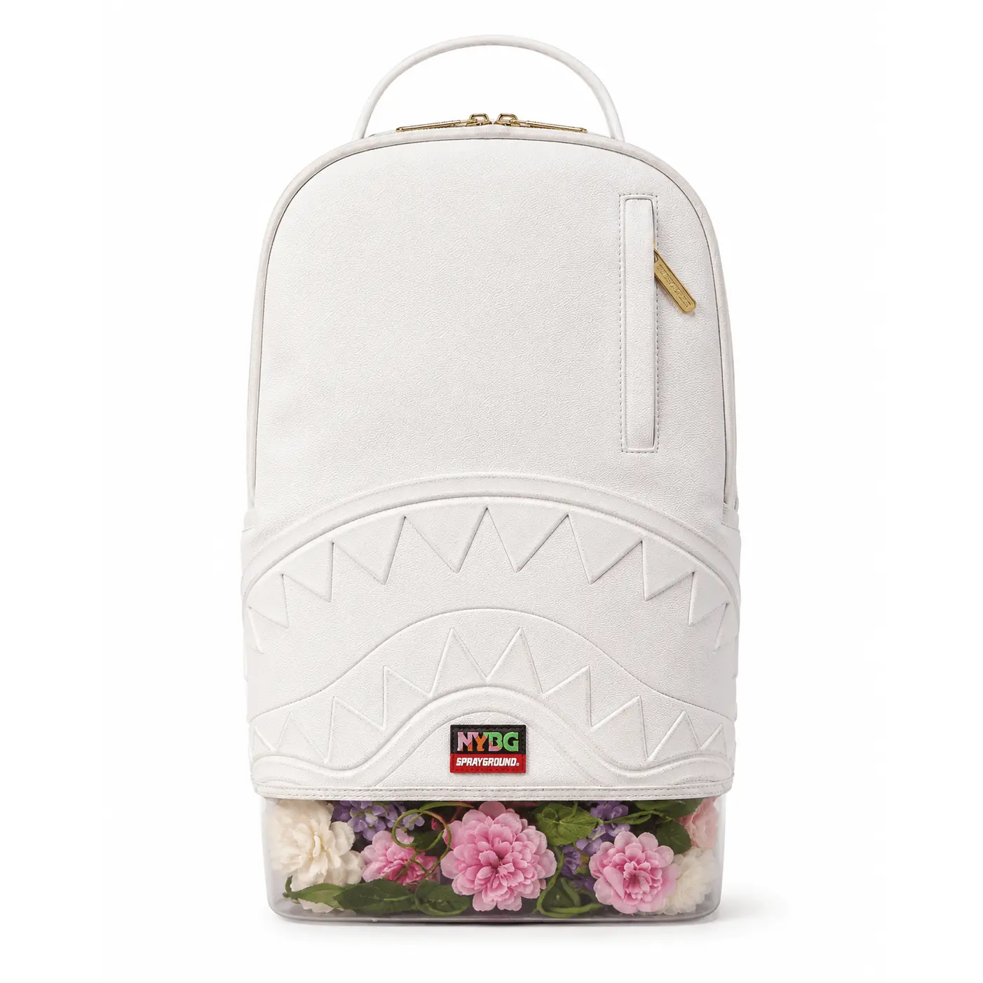 Sprayground nybg clear flower compartment dlxsv backpack