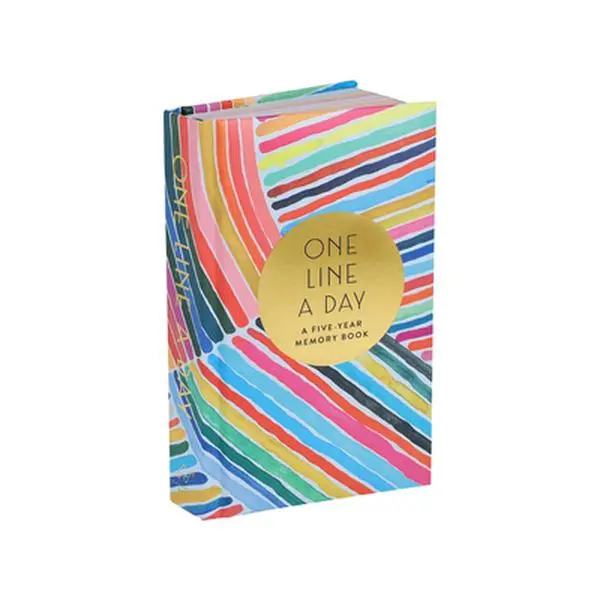 Rainbow One Line a Day: A Five-Year Memory Book -- Kindah Khalidy, Diary