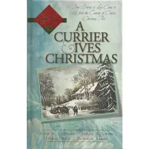 USED Book - Currier & Ives Christmas: Dreams and Secrets/Snow Storm/Image of Love/Circle of Blessings (Inspirational Christmas Romance Collection) by DiAnn Mills (Hardcover) - english