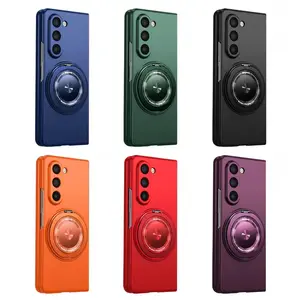 For Z fold7 / 6 / 5 / 4 / 3/ Z flip7 / 6 / 5 /  4 / 3 ,phone cases, magnetic stand 360 rotating wireless charging case BBA03