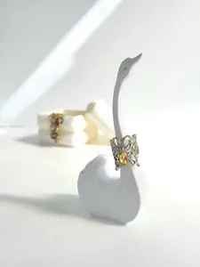 Swan Ring Holder  - Cute Jewelry Organizer, Ring Holder Dish,  Wedding Ring Holder, Ring Display, Engagement Gift, Teen Gift Idea great gift, girl room accessories