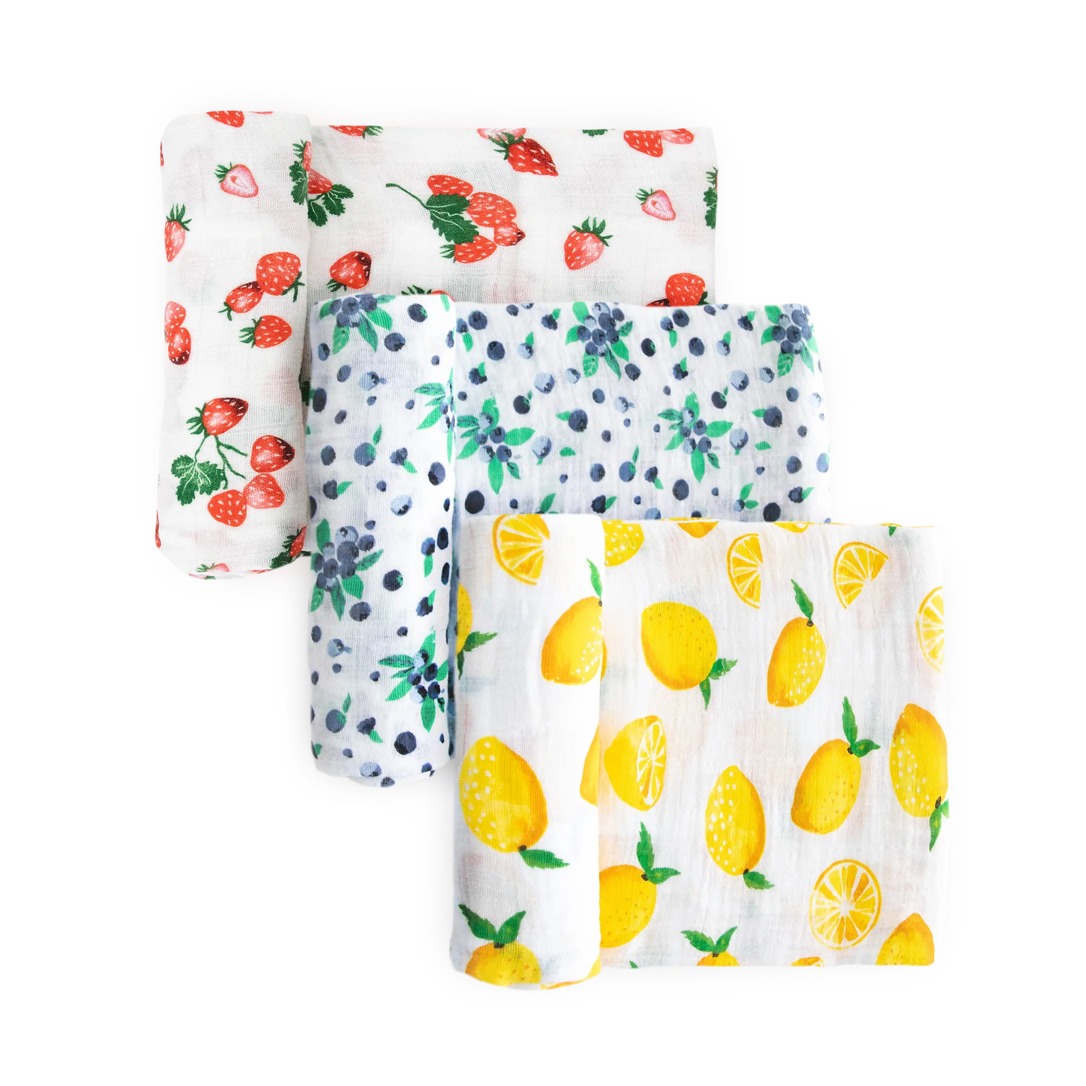 Cotton Muslin Swaddle Blanket 3 Pack - Berry Lemonade Cotton Muslin Swaddle Blanket 3 Pack - Berry Lemonade