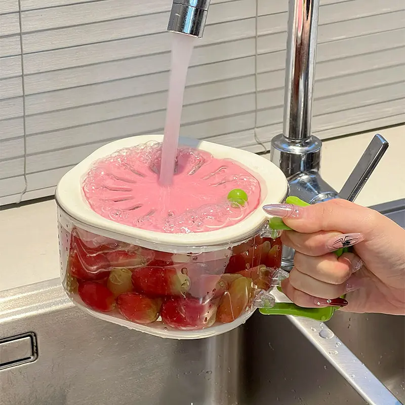 [kitchen good things] faucet washing basin fruit washing basket 2024 new food grade Jiang Yan