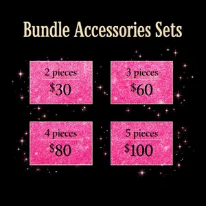 Bundle accessories sets - Glitter and Grit style!