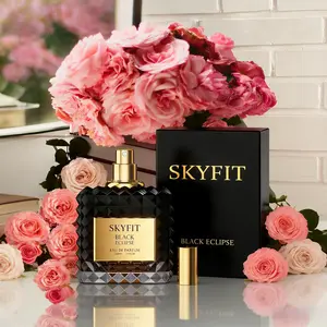 SKYFIT Black Eclipse Women's Eau de Parfum 100ml Bold Vanilla Coffee Scent Long Lasting Wear Perfect for Date Night BUY 1 GET 10ML MINI FREE