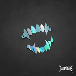 BITE decal sharp teeth 4 inch wide waterproof Vehicle Exterior Decoration