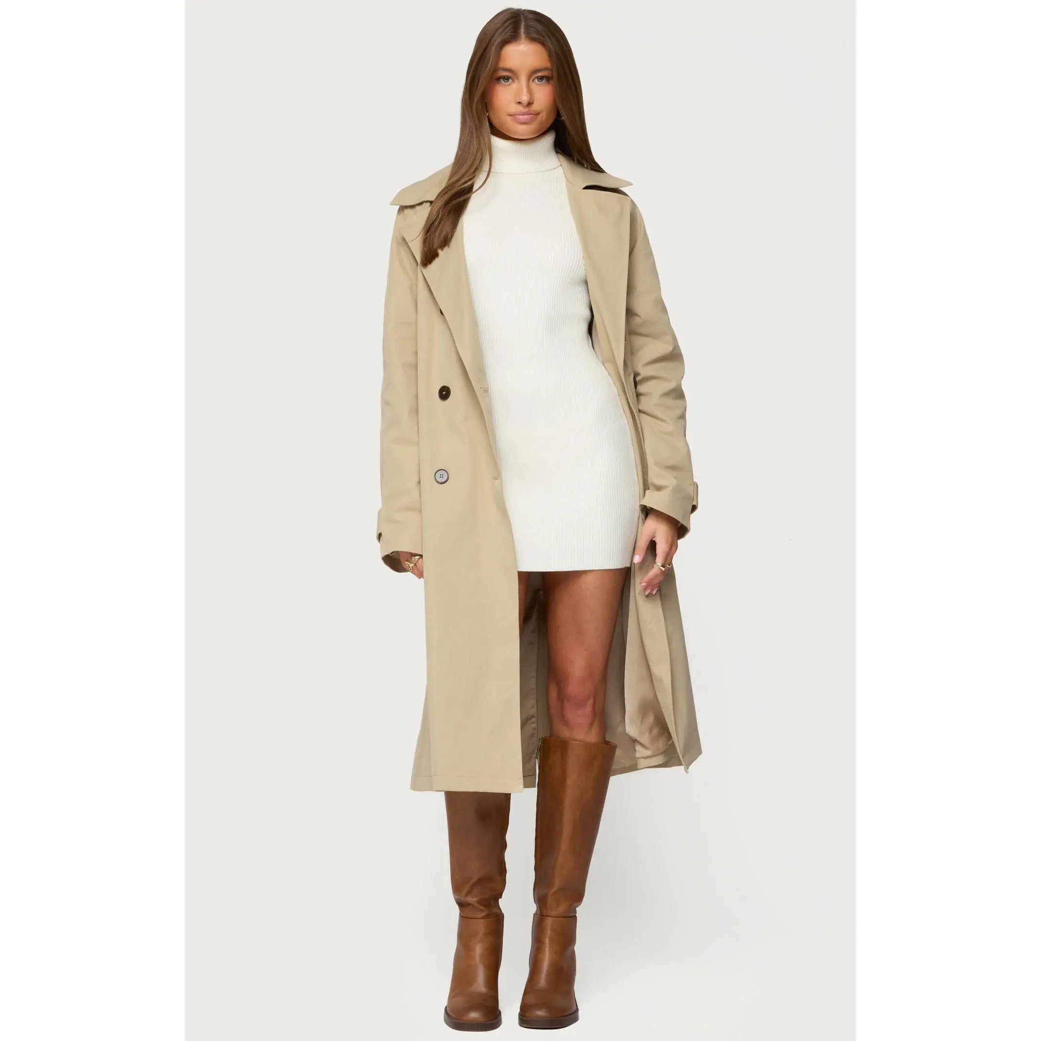Edikted Women's Amur Maxi Trench Coat