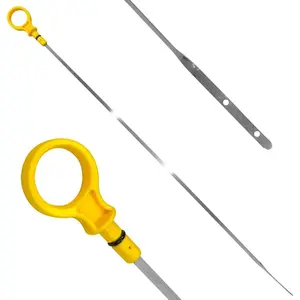 Engine Oil Dipstick Replacement CJ5Z-6750-A for Checking Oil Compatible With 2.0L Escape,Edge,Explorer,Focus,Fusion,Taurus,2.0L MKZ Oil Level Dip Stick Double Hole Indicator