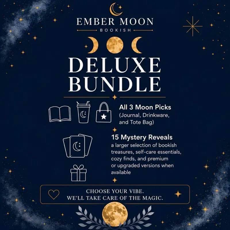 Deluxe Mystery Bundle | Ember Moon Bookish l Thoughtfully Curated Bookish Gift