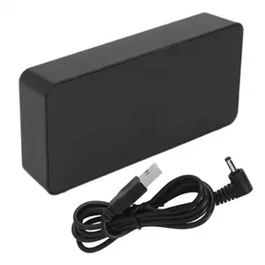 Rainbow Colored LED Digital Alarm Clock,Snooze, Adjustable Volume, Easy Operation, Outlet Powered for Bedroom,Desk,Black