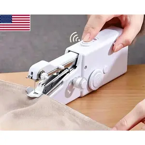 Portable Handheld Sewing Machine, Mini Electric Cordless Stitch Tool, Fast Stitch for Beginners, Perfect for DIY, Clothes Repair, Home & Travel Emergencies