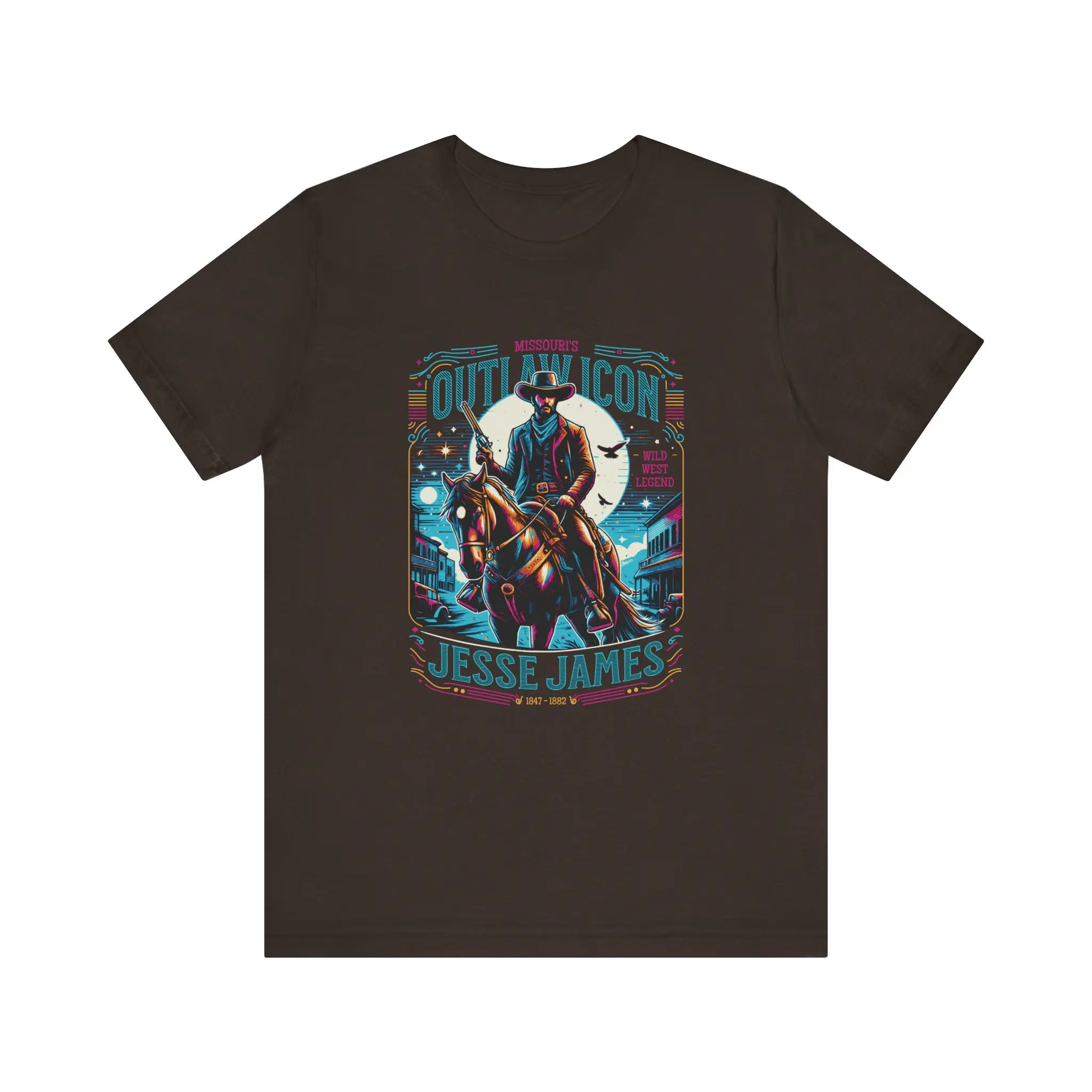 Jesse James MO: Unisex Jersey Short Sleeve Tee - TikTok Shop