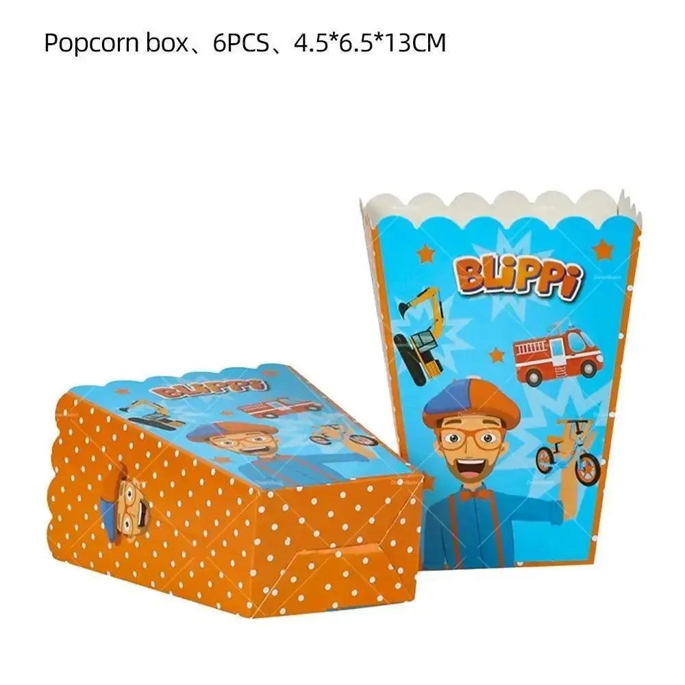 Popcorn Box-6pcs