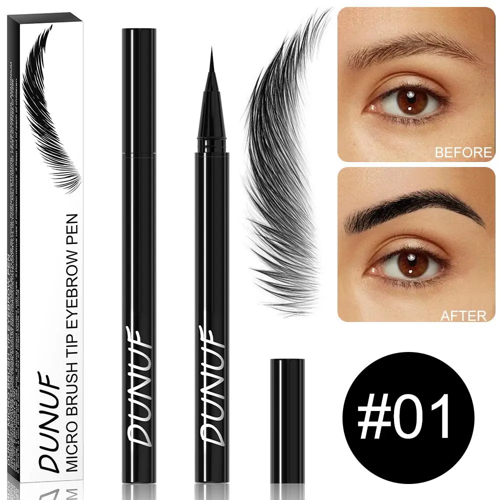 Long Lasting Waterproof Eyebrow Pencil, 1 Box Durable Sweat Proof Eyebrow Pen, Natural Eye Brow Makeup Tool for Women, Makeup Products, Eye Brow Pens