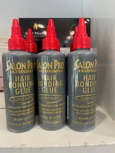 1 x Salon Pro Anti Fungus Hair Wig Extensions Bonding Glue 4oz - Black